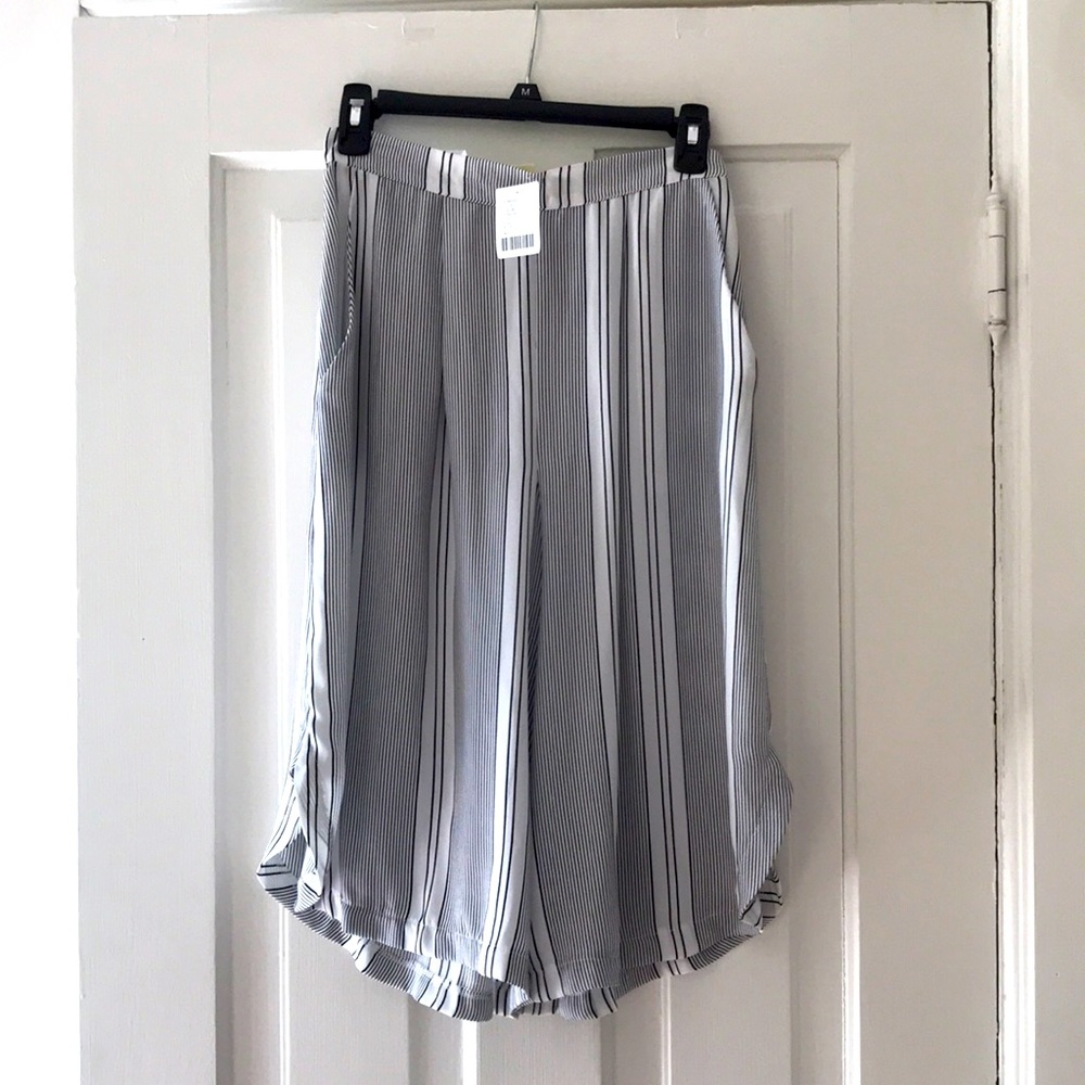 NWT silence & noise gaucho style pants.